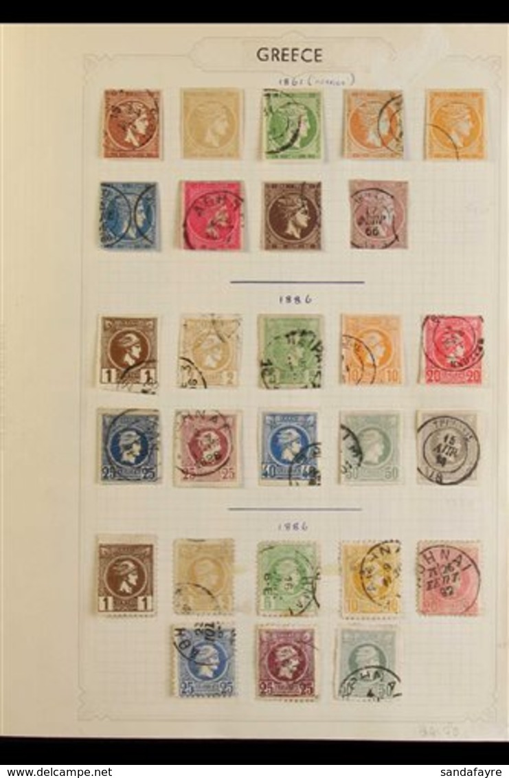 1861-1968 ORIGINAL UNPICKED COLLECTION An Extensive Old Time Mint & Used Collection Presented On Album Pages, Many Bette - Autres & Non Classés