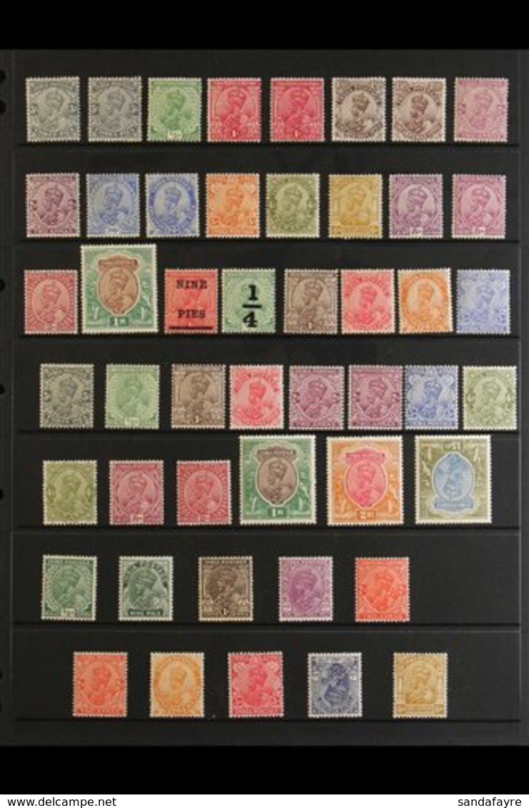 1911 - 1935 BEAUTIFUL DEFINITIVES COLLECTION An Attractive Range Of Lightly Hinged Very Fine Mint & Never Hinged Definit - Autres & Non Classés