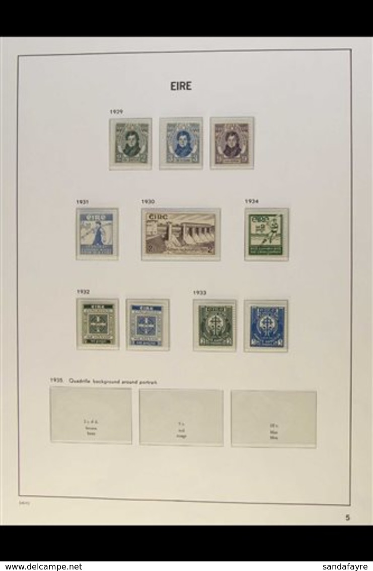 1929-70 NEVER HINGED MINT COLLECTION Presented On Hingeless, Printed Album Pages, We See A COMPLETE Run Of Commemorative - Other & Unclassified