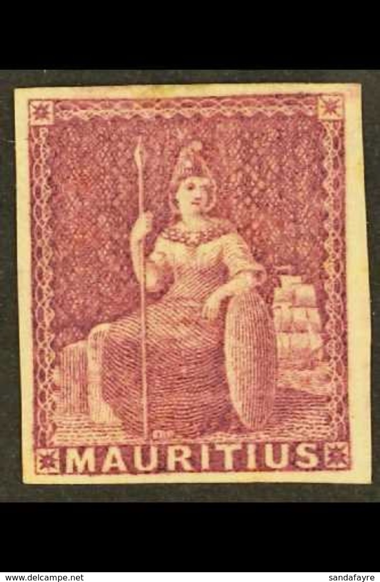 1858 (9d) Dull Magenta, "Britannia", SG 29, Very Fine Mint, Large Part Og. Good Margins All Round, Crisp Impression And  - Maurice (...-1967)