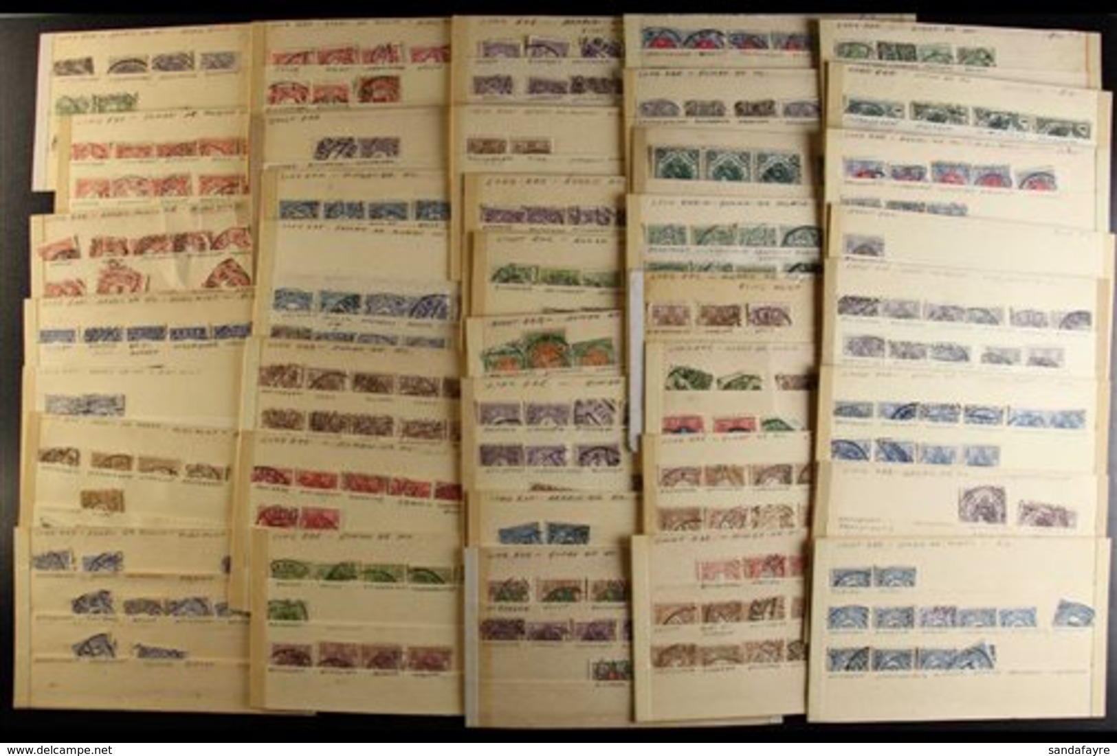 TYPENRADER POSTMARKS Late 1890's To 1920's Used Stamps Selected For Nice Typenrader Town Cds Cancels (introduced In 1906 - Other & Unclassified