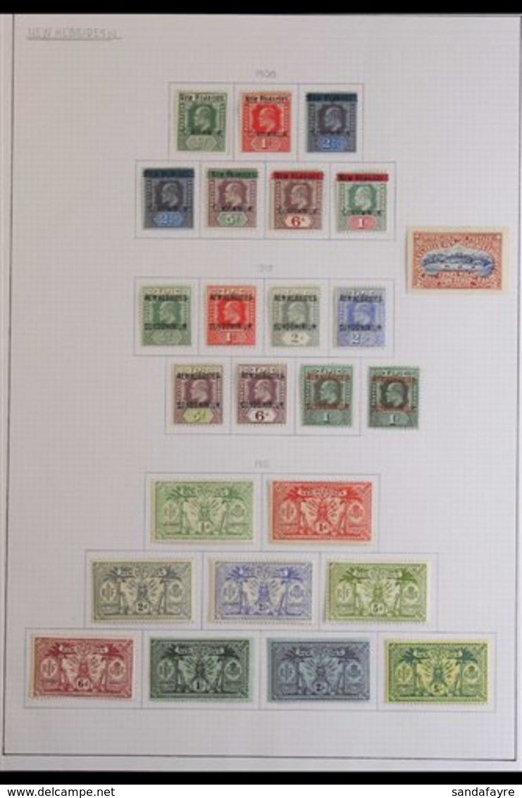 ENGLISH 1908-1977 FINE MINT COLLECTION - MOSTLY SETS. An Impressive Collection Of Complete Sets (from 1910) Presented On - Sonstige & Ohne Zuordnung