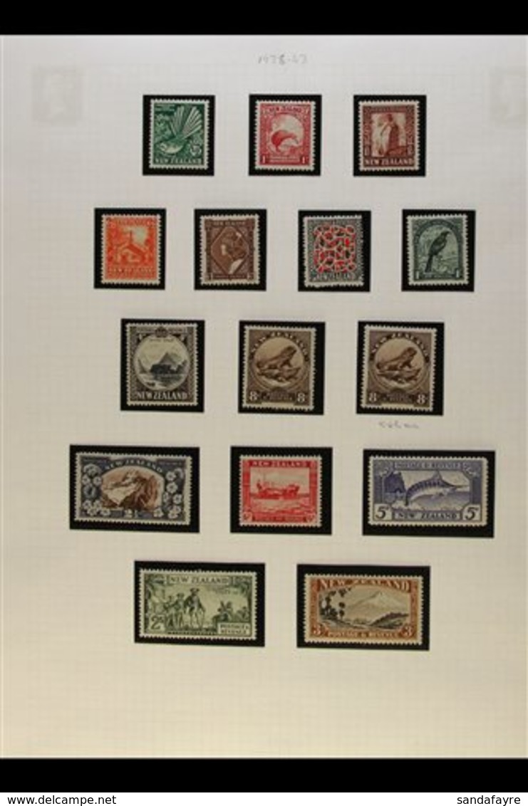 1936-52 VERY FINE MINT COLLECTION An Attractive Collection On Album Pages With A Good General Level Of Completion, Inclu - Other & Unclassified