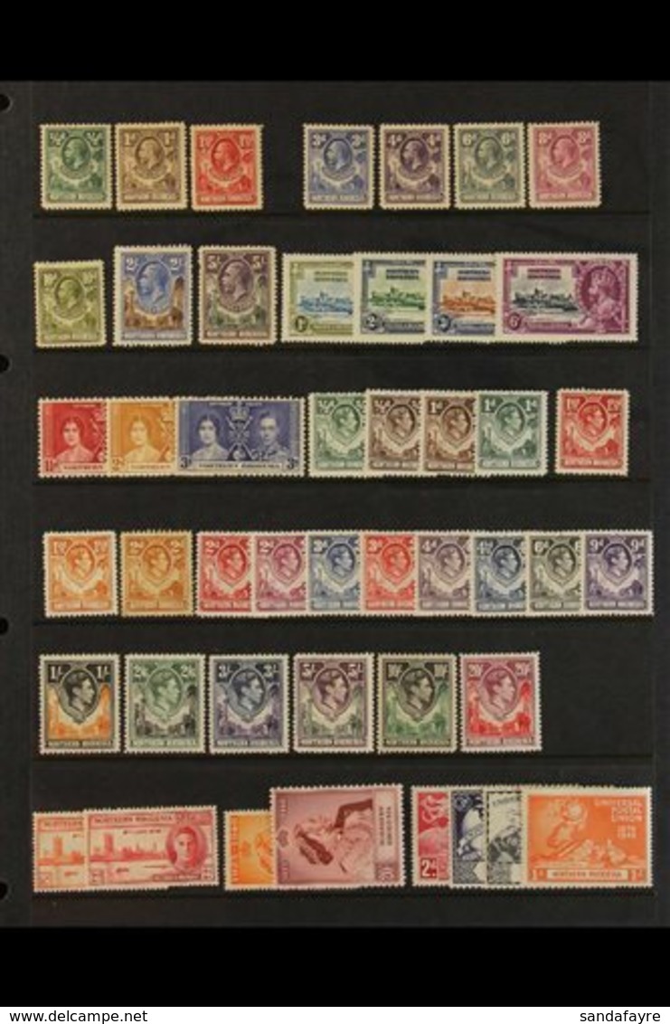 1925-53 MINT COLLECTION We See 1925-9 KGV Defins, Most Values To 10d Plus 2s & 5s, 1935 Silver Jubilee Set, KGVI Basic I - Northern Rhodesia (...-1963)