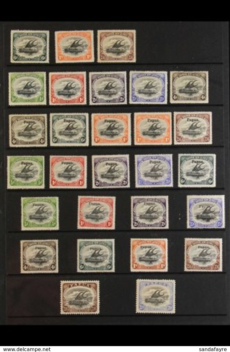 1901-1932 FINE MINT "LAKATOI" COLLECTION. An Attractive & Valuable Collection With Sets & Top Values Etc Presented On St - Papua New Guinea