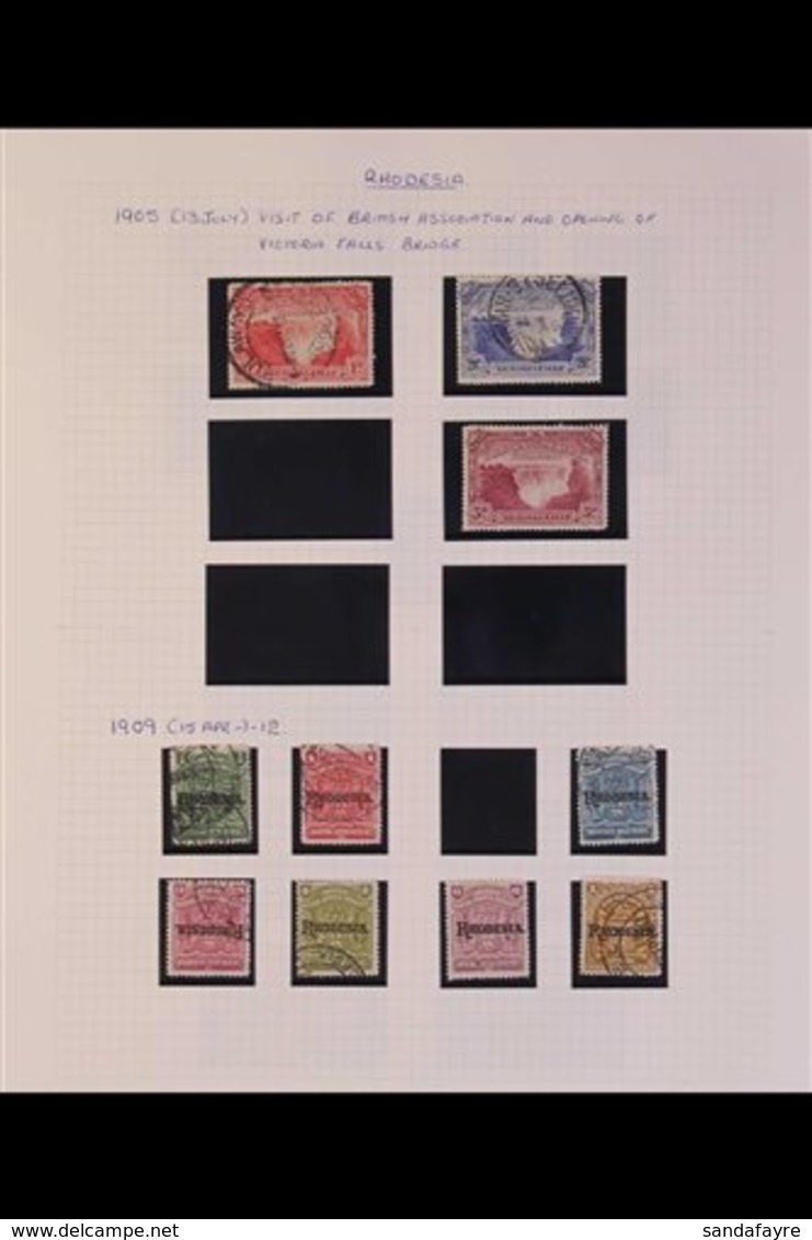 1892-1919 ALL DIFFERENT COLLECTION Mint And Used (mostly Used). With 1892-94 To 6d, 1896-97 To 2s, 1896 (Cape Overprinte - Autres & Non Classés