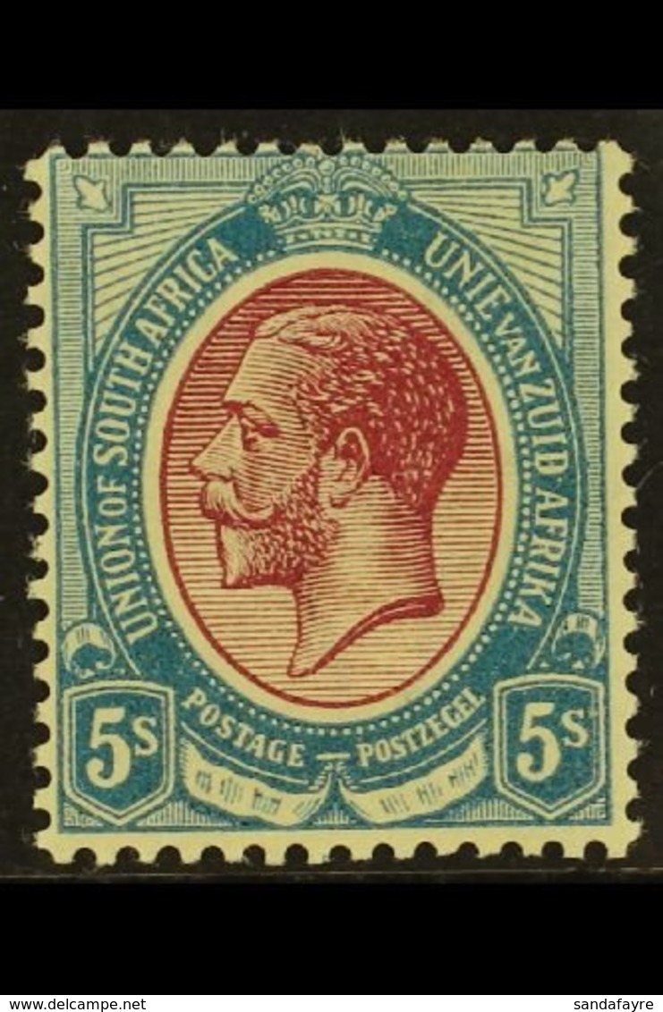 1913-24 5s Purple & Blue, SG 15, Very Fine Mint. For More Images, Please Visit Http://www.sandafayre.com/itemdetails.asp - Unclassified