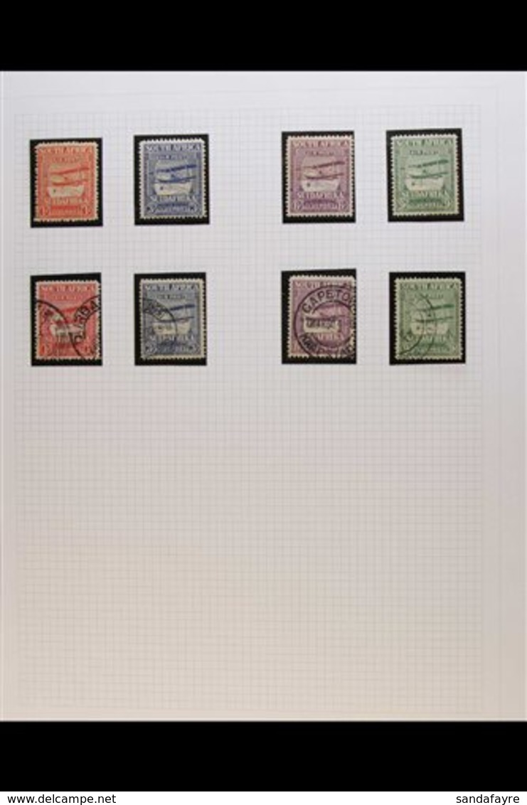 1925-46 COMMEMORATIVES COLLECTION Includes 1925 Airmails Mint & Used Sets, Plus Mint Set In Numeral Pairs (faded Colour) - Unclassified