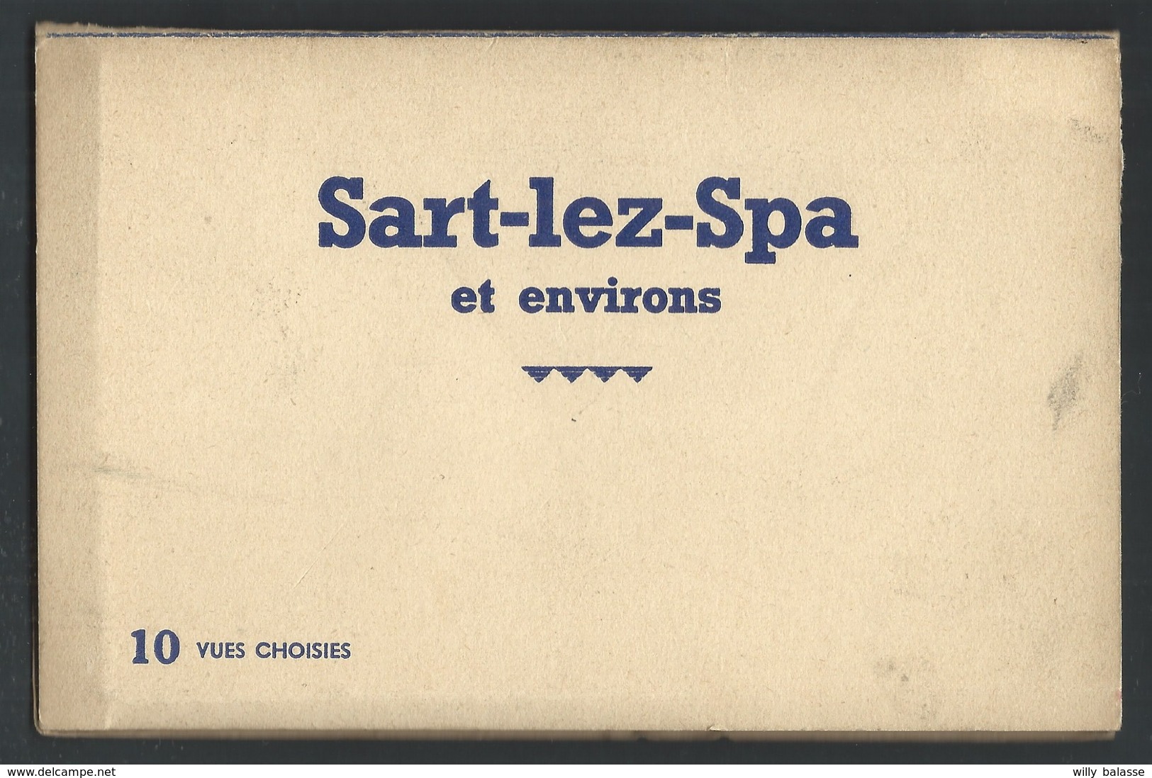 +++ CPA - Carnet De 10 Cartes - SART LEZ SPA - SPA - Café - Restaurant - Maison Lespire  // - Jalhay