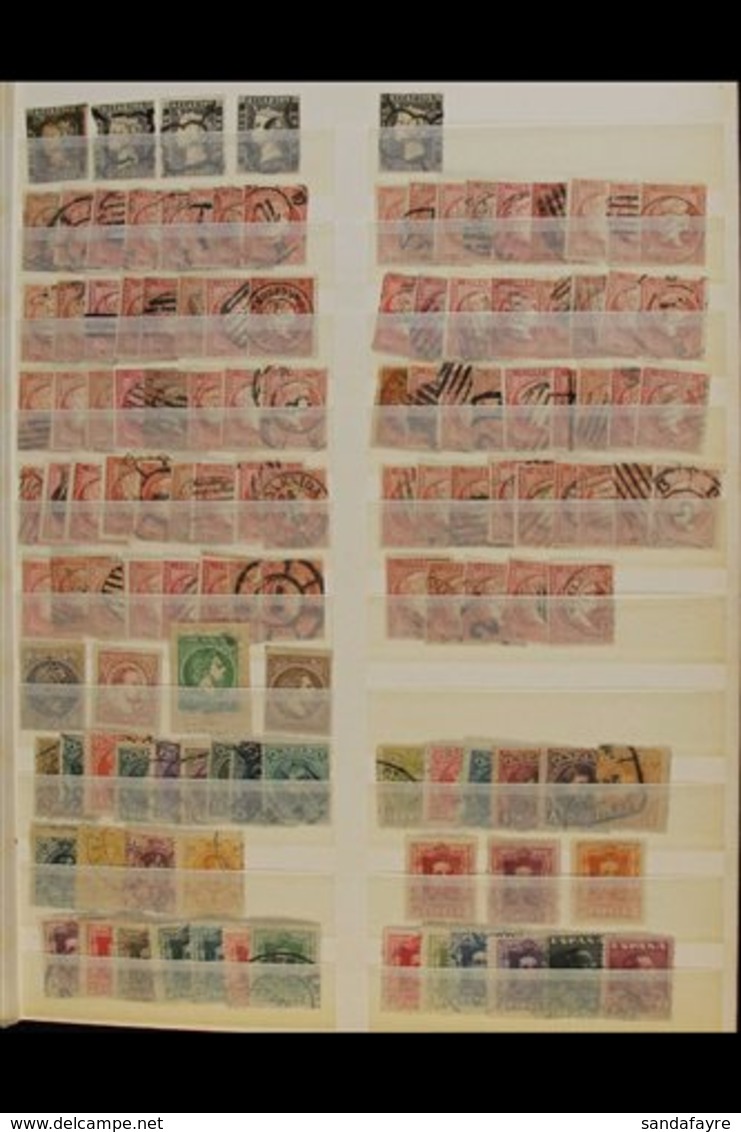 1850-1929 OLD MINT & USED RANGES On Stock Pages, Inc 1850 6c (x5) Used, 1856-59 4c (80+ Used Stamps With Shades & Postma - Autres & Non Classés