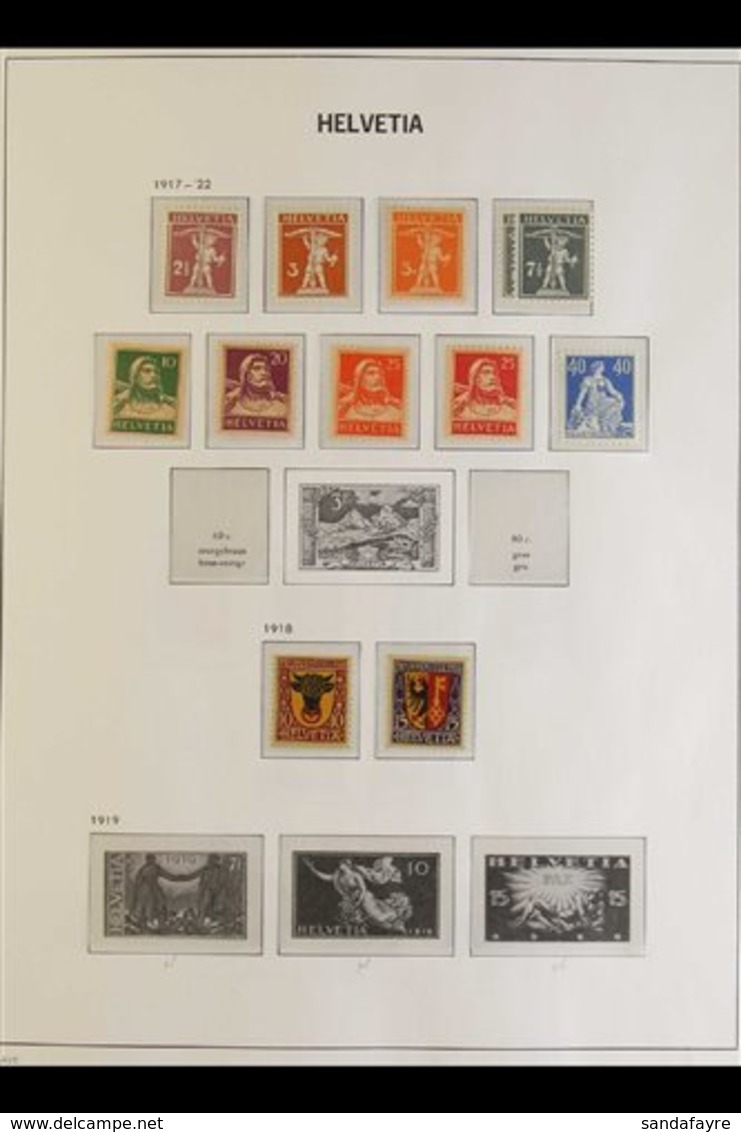 1915-49  POSTAL ISSUES COLLECTION A Mostly Never Hinged Mint Collection Presented On "Davo" Hingeless Album Pages & Incl - Autres & Non Classés
