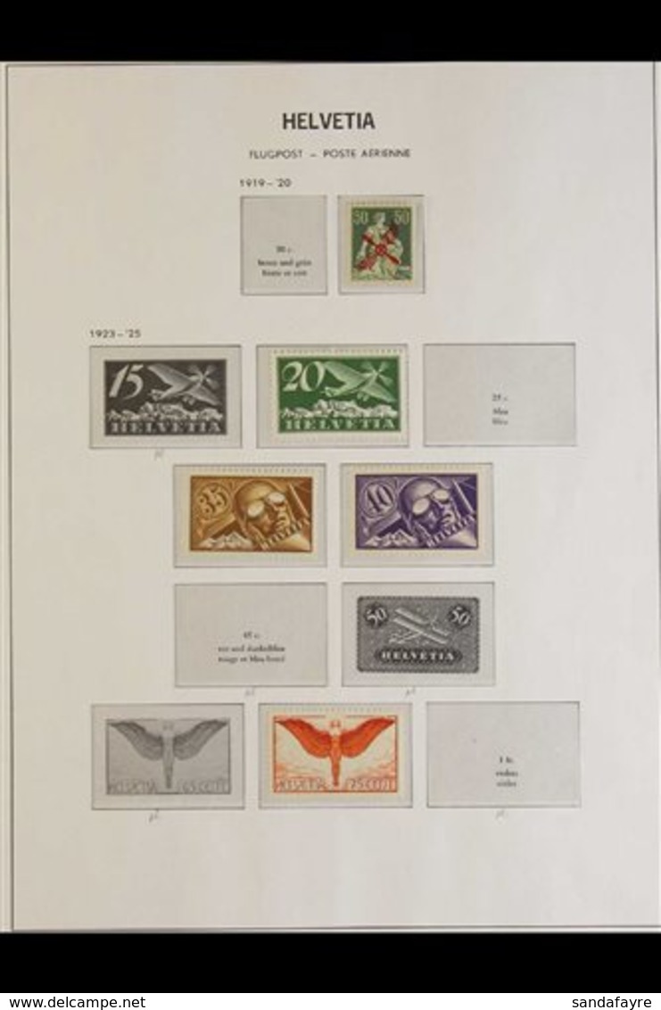 1919-1949 AIR POST NHM COLLECTION An Attractive, Nhm Collection Presented On Dedicated Hingeless Pages That Includes 191 - Other & Unclassified