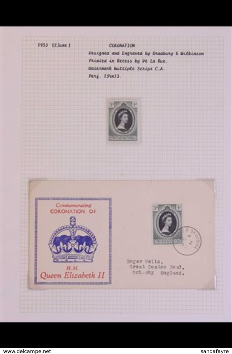 1953-2003 NEVER HINGED MINT COLLECTION WITH MANY ADDITIONAL FIRST DAY COVERS A Substantial Collection Well Written Up An - Tristan Da Cunha
