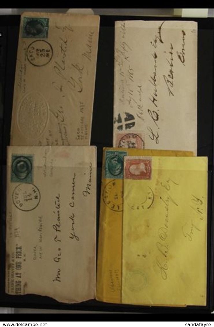 POSTAL HISTORY & COVERS FOUR VOLUME COLLECTION Of Postal History & Assorted Covers, We See First Day Covers, Postal Stat - Other & Unclassified