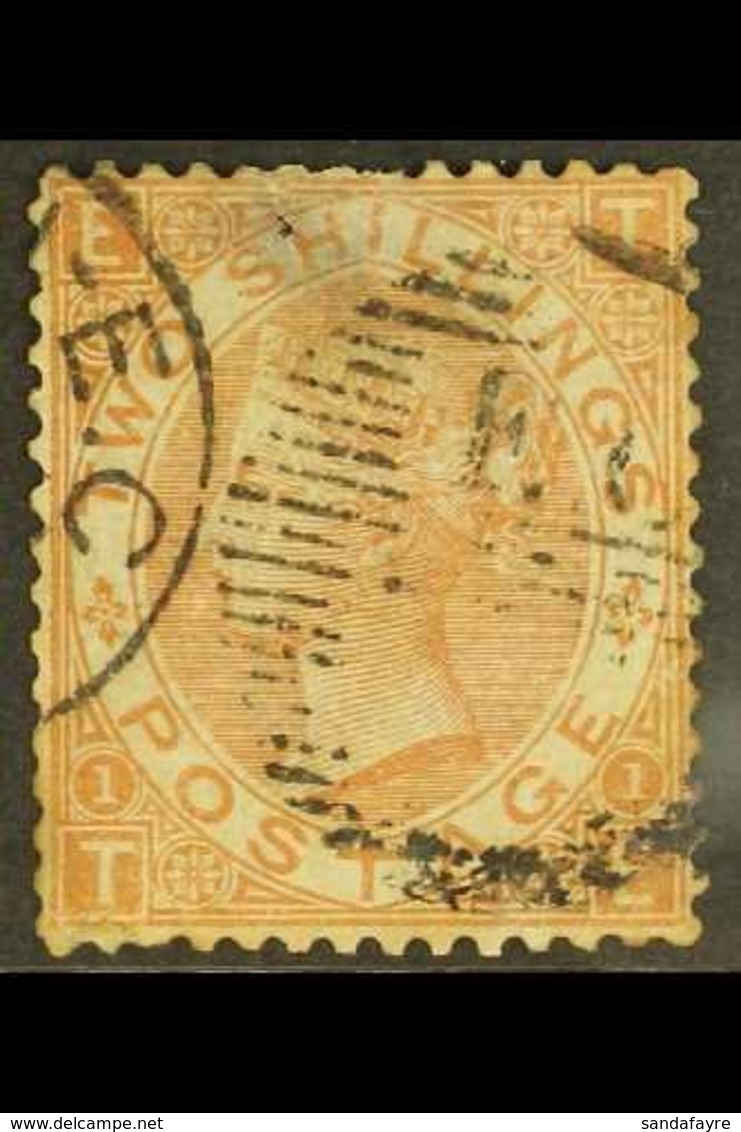 1867-80 2s Brown, Wmk Spray Of Rose, SG 121, Good Used, Faults, Spacefiller, Cat.£4250. For More Images, Please Visit Ht - Other & Unclassified