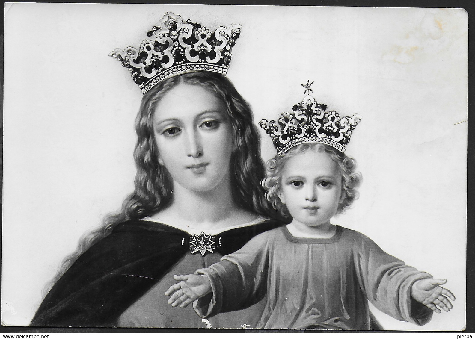 TORINO - BASILICA MARIA AUSILIATRICE - QUADRO TAUMATURGO - PARTICOLARE - SCRITTA AL RETRO - Vergine Maria E Madonne