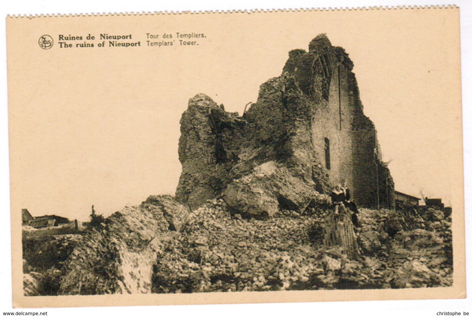 Nieuwpoort, Nieuport, Ruines, Tour Des Templiers (pk55318) - Nieuwpoort