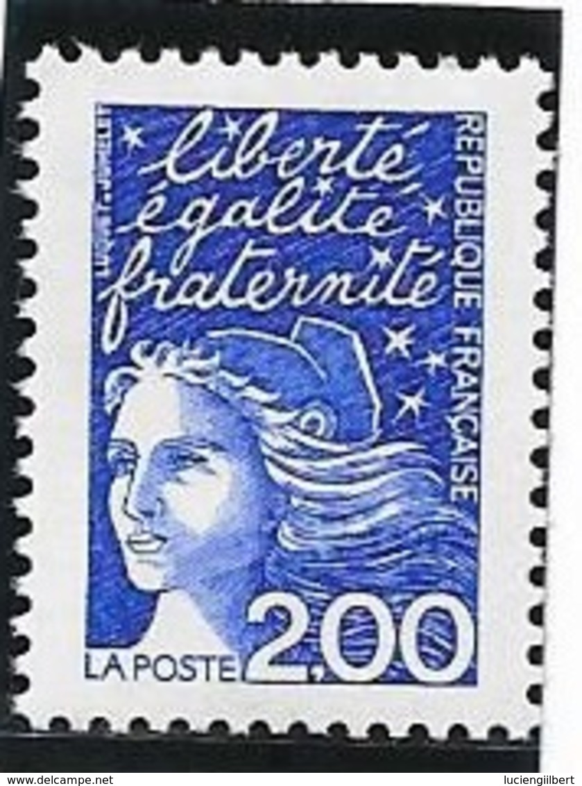 TIMBRE N° 3090  -  MARIANNE DE LUQUET  -  NEUF  - 1997 - Neufs