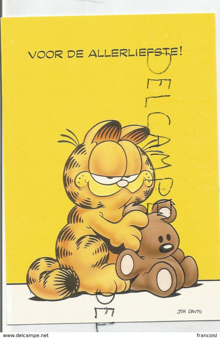 Garfield Par Jim Davis. Voor De Allerliefste. Pour Le Préféré. Nounours - Cómics