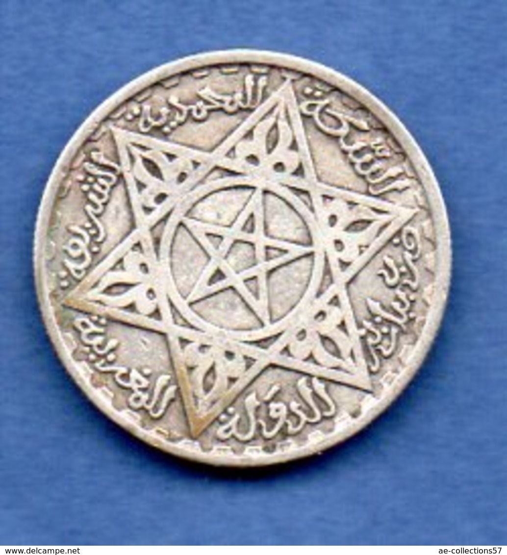 Maroc -   100 Francs 1372   -- Km  # 52 -  état  TTB - Marocco