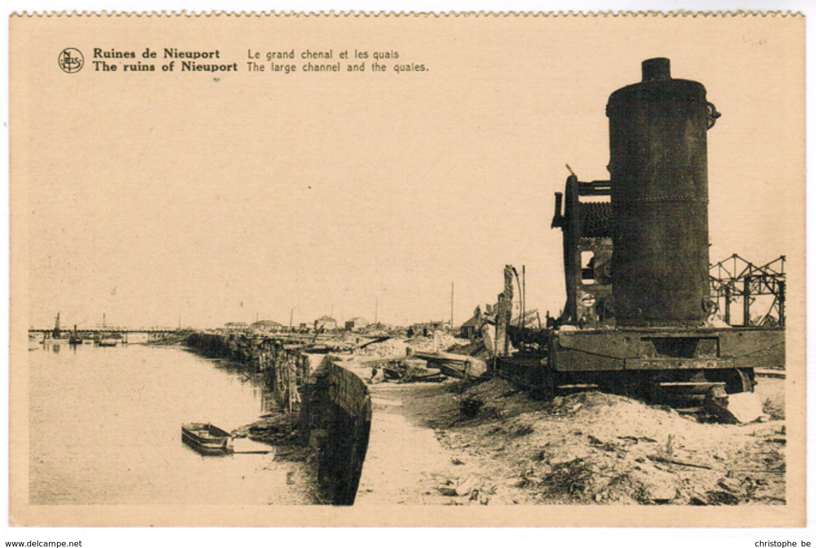 Nieuwpoort, Nieuport, Le Grand Chenal Et Les Quais (pk55327) - Nieuwpoort