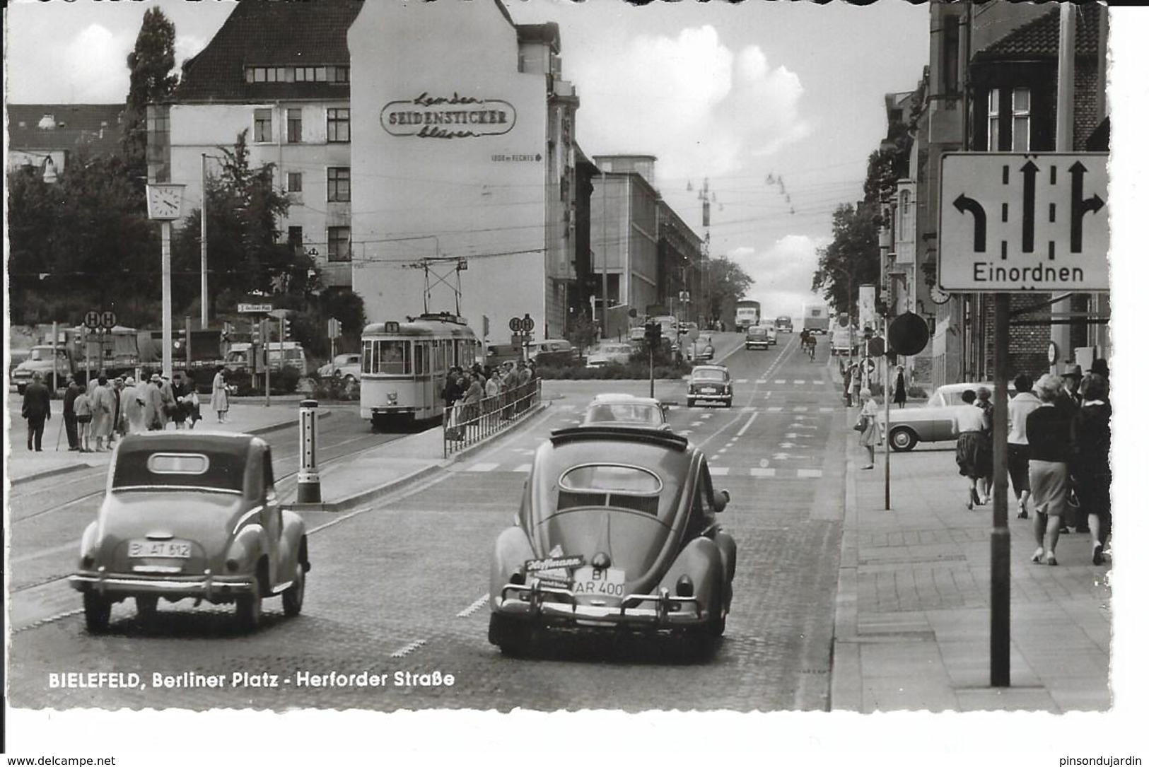 Deutschland - Rhénanie-du-Nord-Westphalie - Bielefeld - Berliner Platz - Herforder Strasse (volkswagen) - Bielefeld