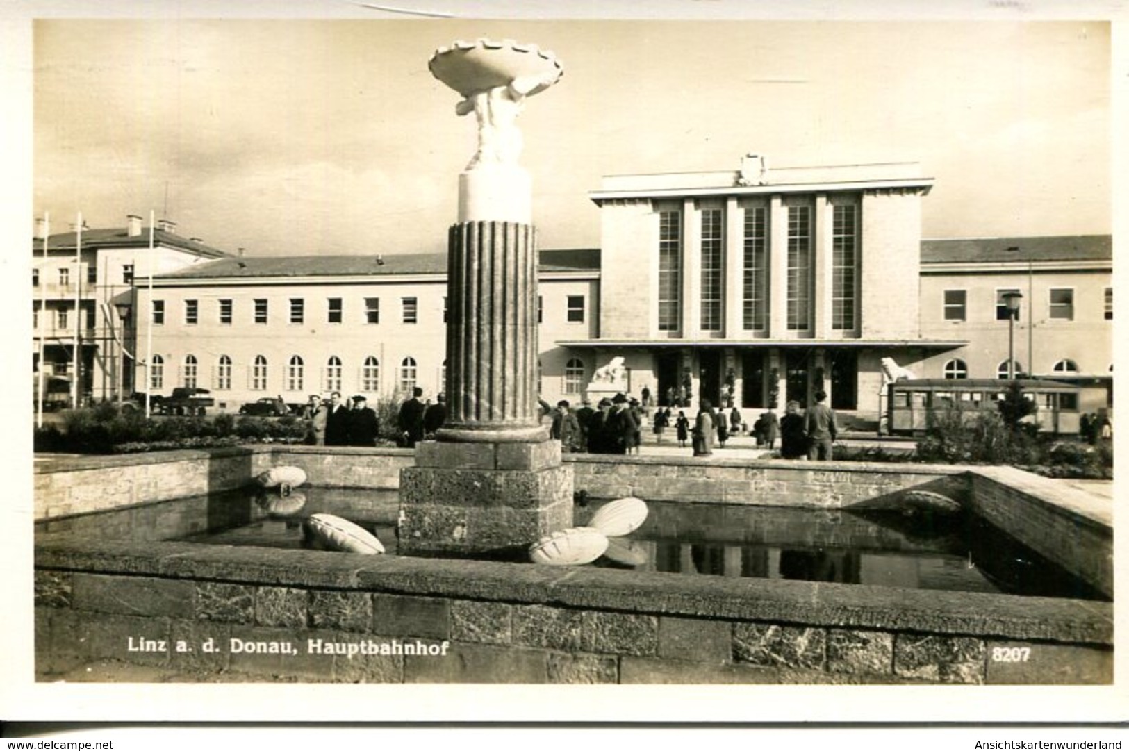 006401  Linz A. D. Donau - Hauptbahnhof  1950 - Linz
