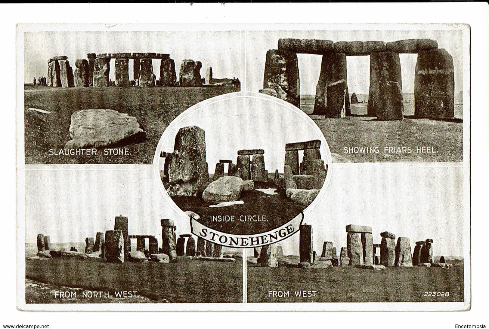 CPA - Carte Postale- Royaume Uni - Wiltshire - Stonehenge- Multivues - VM783 - Stonehenge