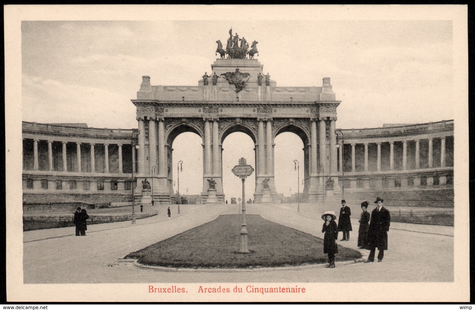 BRUXELLES :  Arcades  Du Cinquantenaire - Monuments, édifices