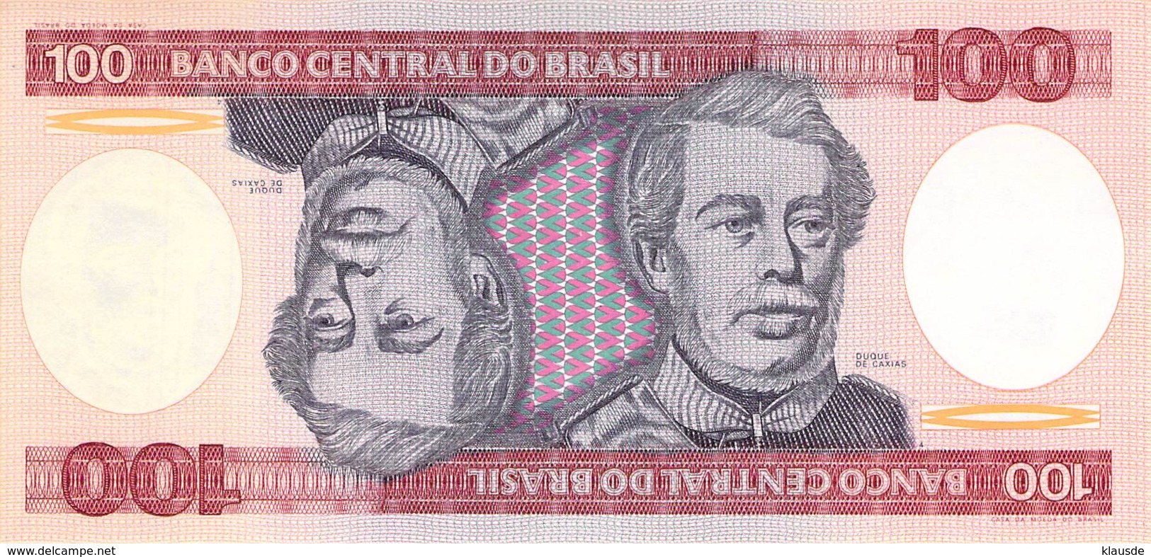 100 Cruzeiro Banknote Brasilien - Brésil