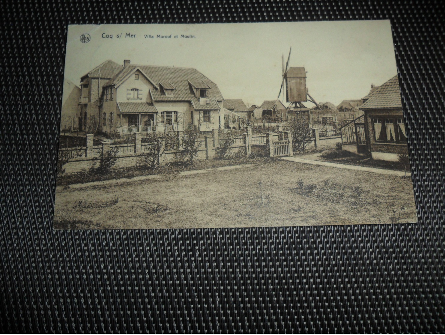 Coq Sur Mer  De Haan   Villa Marouf Et Moulin ( Molen ) - De Haan