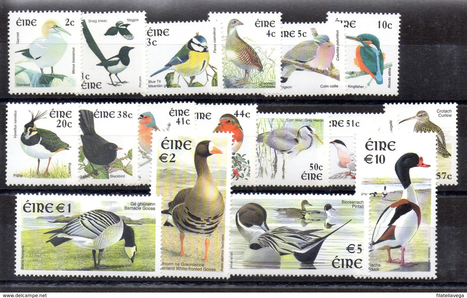 Serie De Irlanda Nº Yvert 1393/09 ** PAJAROS (BIRDS) - Nuevos