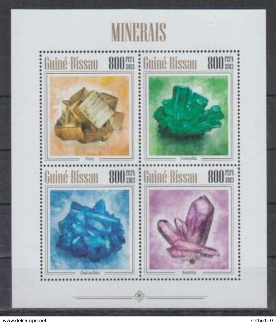 Guinee Bissau  2013 Minerals Minéraux  MNH - Minéraux