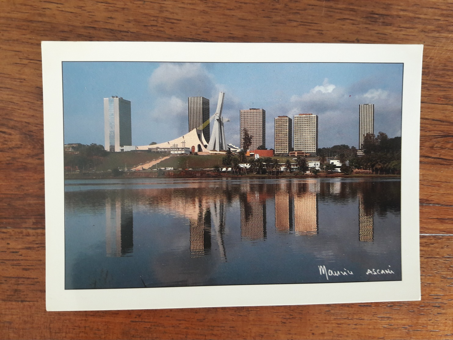 Cote D'Ivoire - La Cathédrale Saint Paul Et Les Tours Administratives - Abidjan - Photo Maurice ASCANI - Côte-d'Ivoire