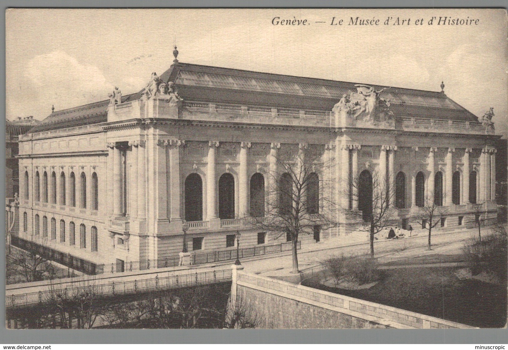 CPA Suisse - Genève - Le Musée D'Art Et D'Histoire - Genève