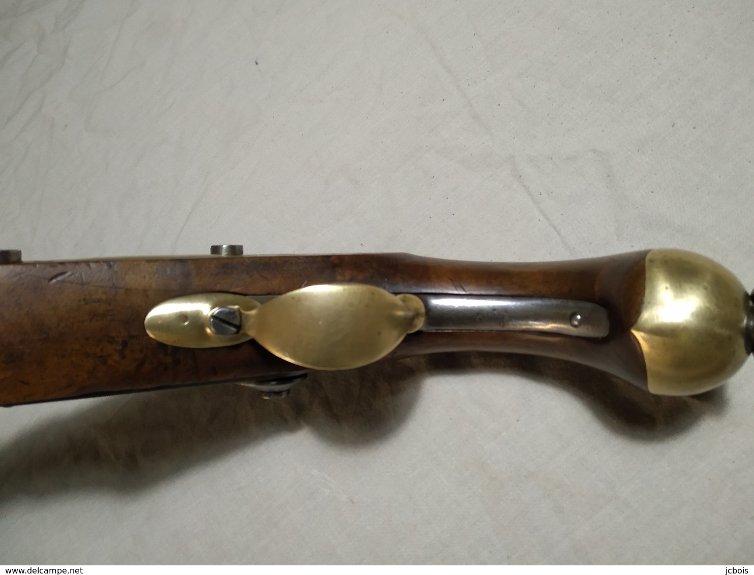 Pistolet de cavalerie ou d'arçon à percussion 1822 T bis Maubeuge an 1824 mono matricule