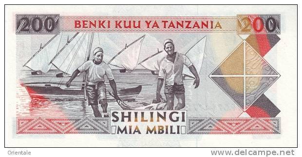 TANZANIA P. 25b 200 S 1993 UNC - Tanzanie