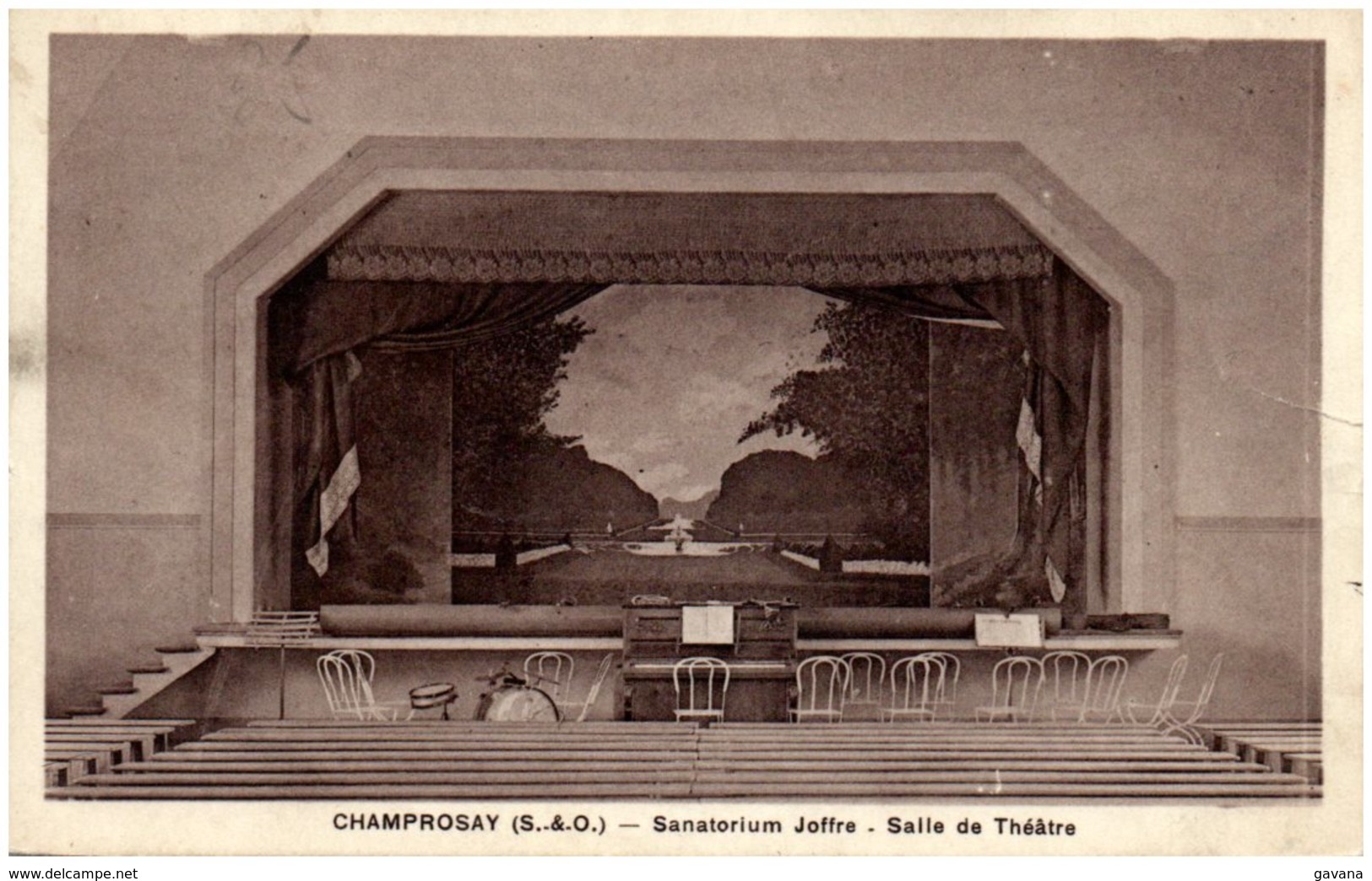 91 CHAMPROSAY - Sanatorium Joffre - Salle De Théatre - Otros & Sin Clasificación