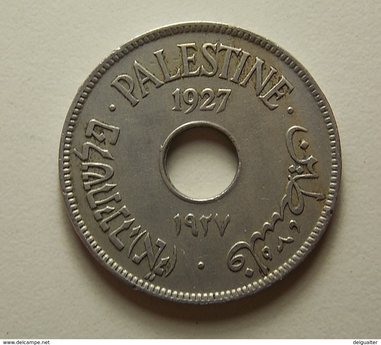 Palestine 10 Mils 1927 - Autres – Asie