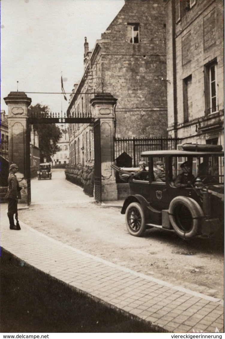 ! [02] Laon Besuch Von Kaiser Wilhelm II. 16.11.1916, 1. Weltkrieg, Seltenes Foto, Photo, Format 8 X 12 Cm - Laon