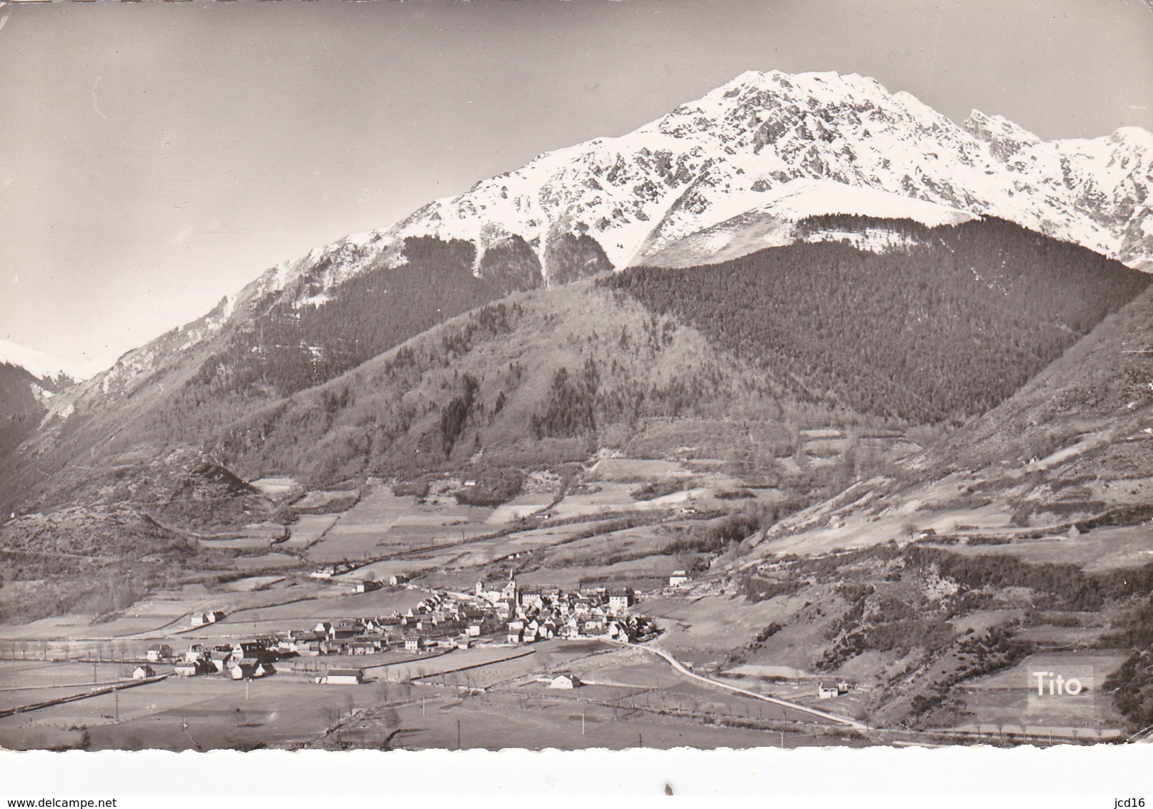 CPA VALLEE D'AURE Village D'ANCIZAN, Massif De L'ARBIZON - Autres & Non Classés