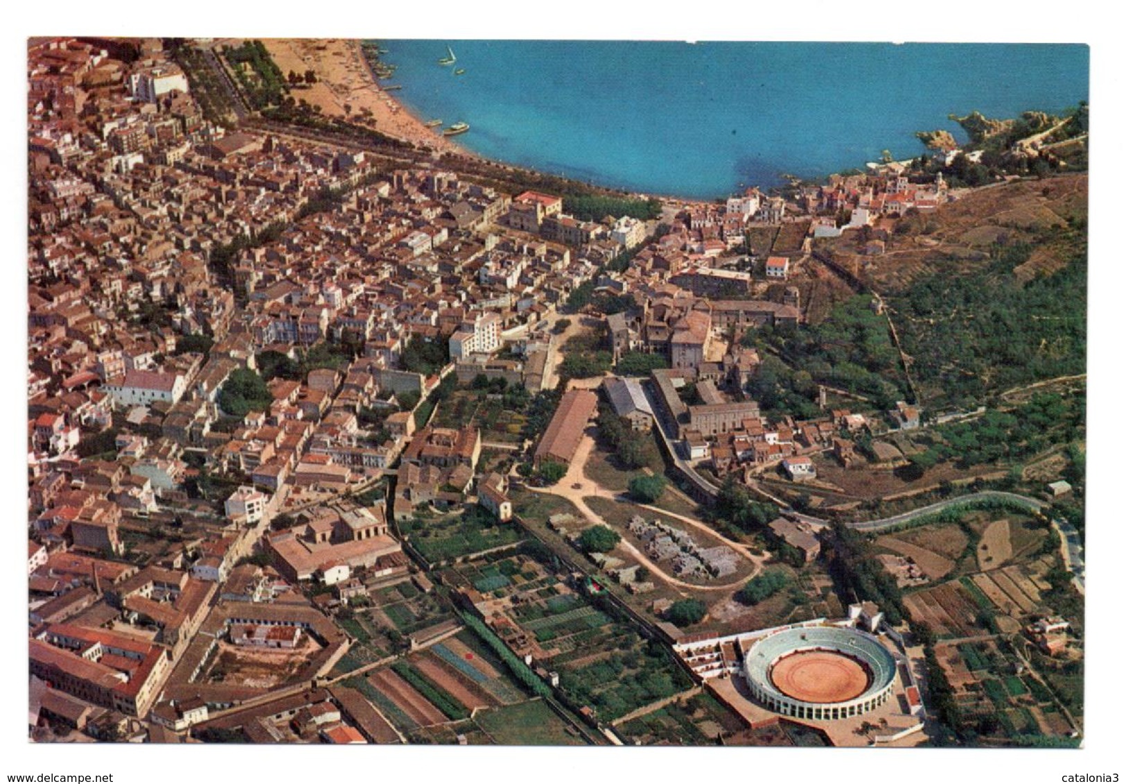 TOROS -  Sant Feliu De Guixols - Vista Aerea Plaza De Toros - Corridas