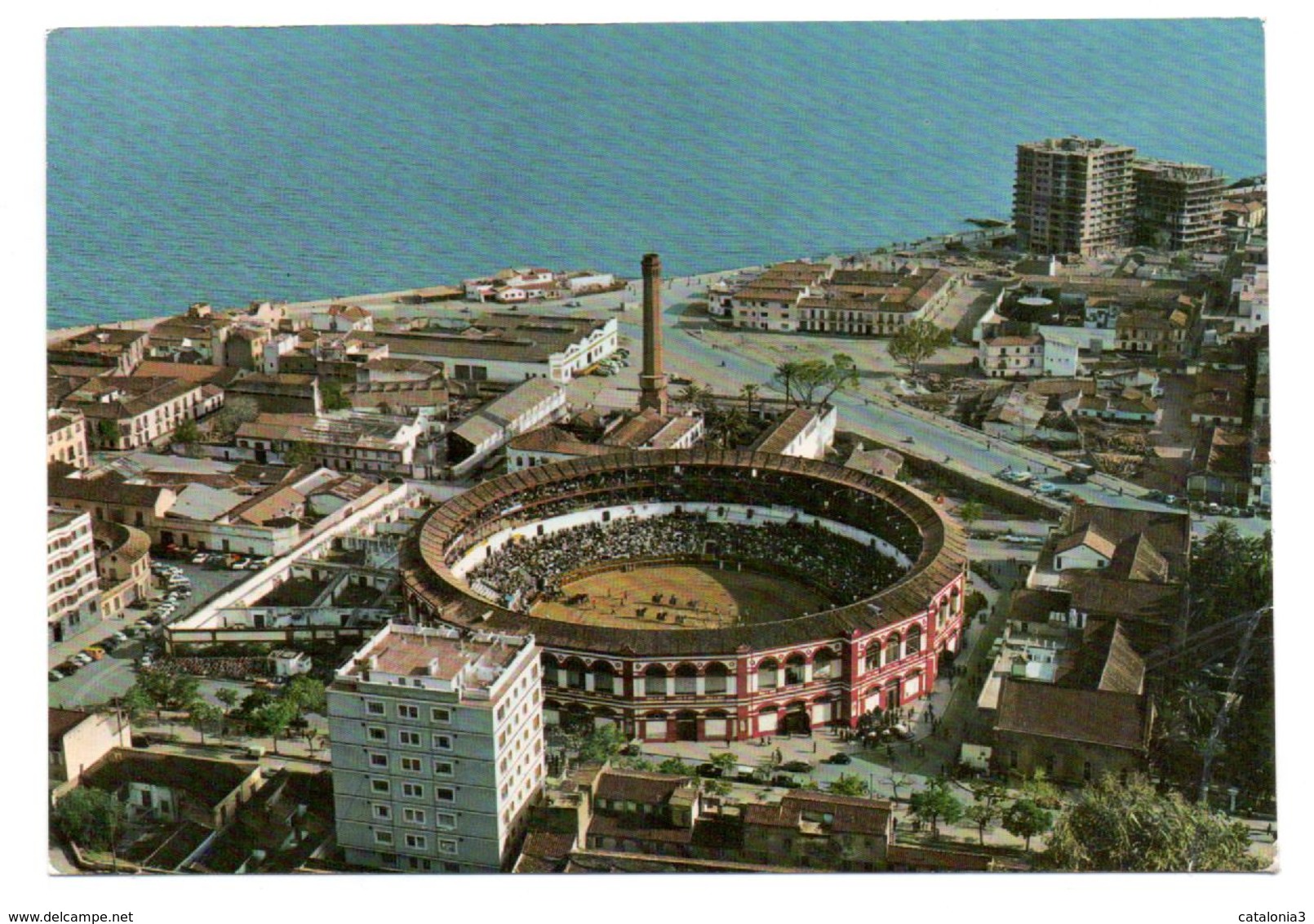 TOROS -  Plaza De Toros  - MALAGA Escrita Con Sello Nº 16 - Corridas