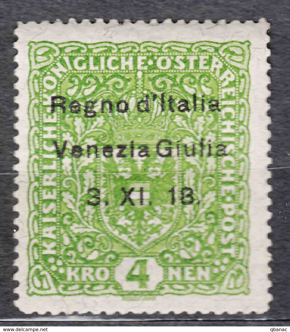 Italy Venezia Giulia 1918 Sassone#17 Mint Hinged No Thin - Vénétie Julienne