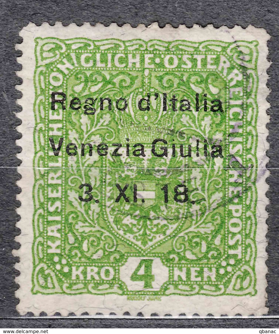 Italy Venezia Giulia 1918 Sassone#17 Used, Minor Thin Part - Venezia Giulia