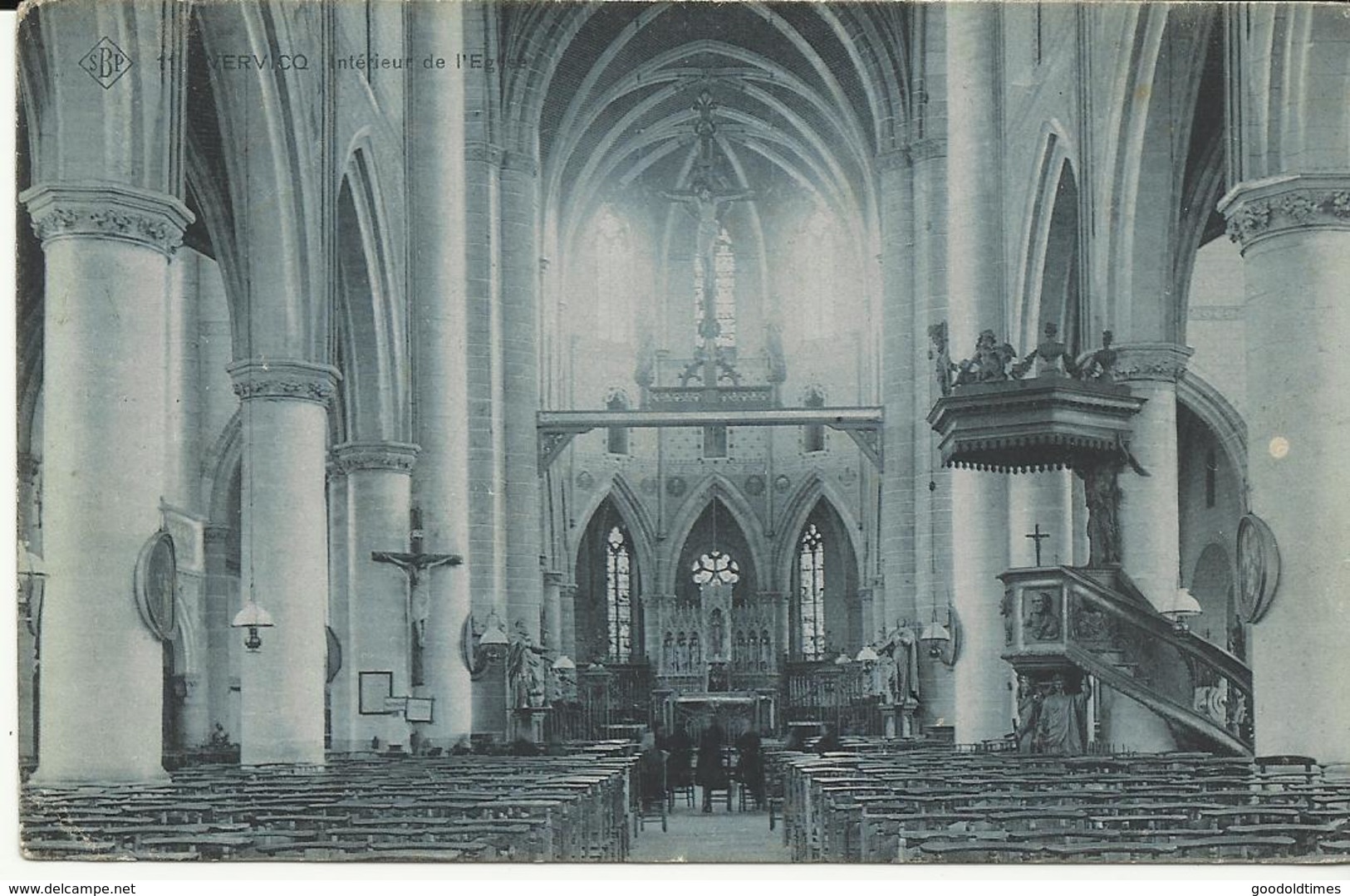 Wervique Intérieur De L'église   (106) - Wervik