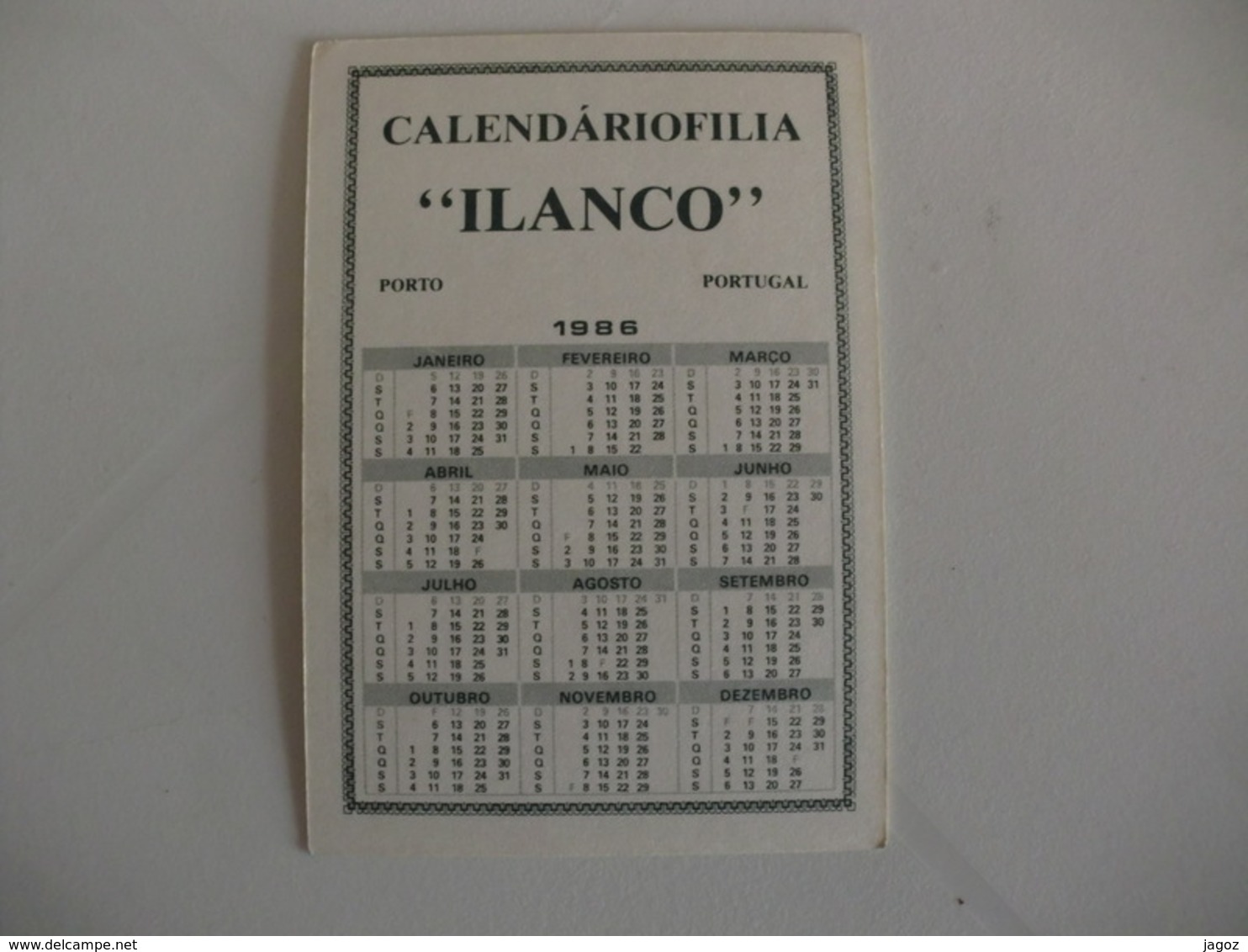 Historical Development Of The Automobile Carro De Lanza Itália Portuguese Pocket Calendar 1986 - Petit Format : 1981-90