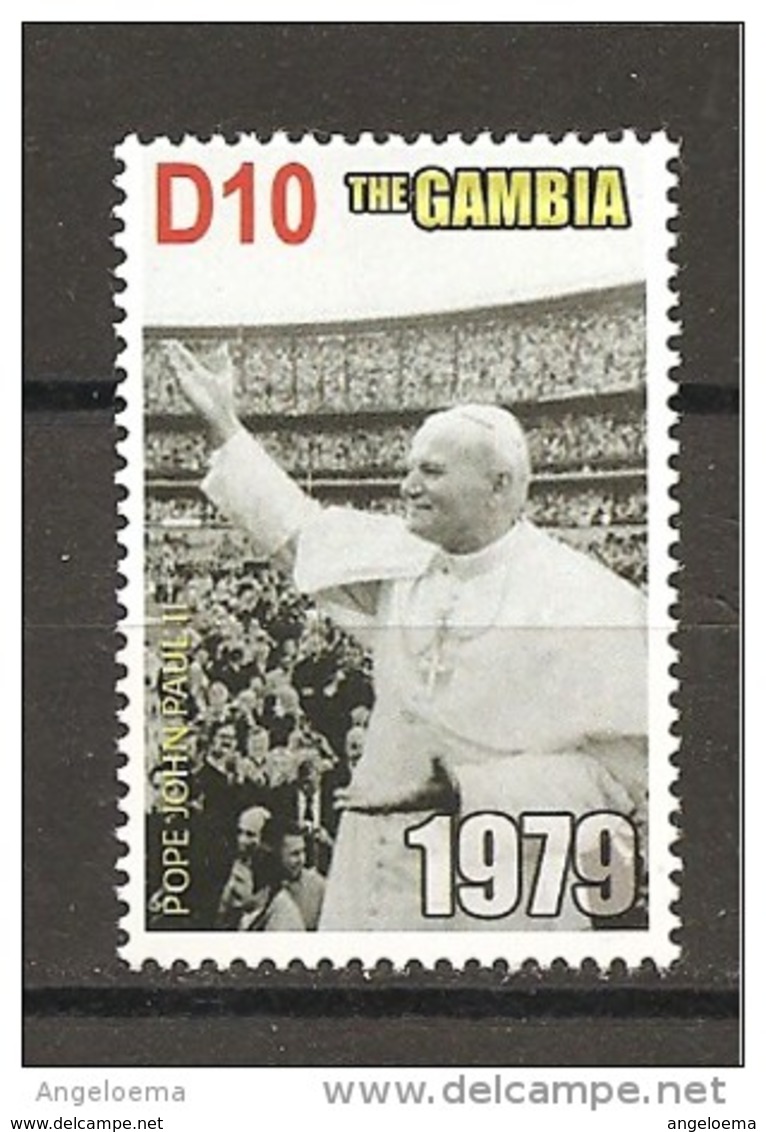 GAMBIA - 2005 Papa GIOVANNI PAOLO II Nuovo** MNH - Papi