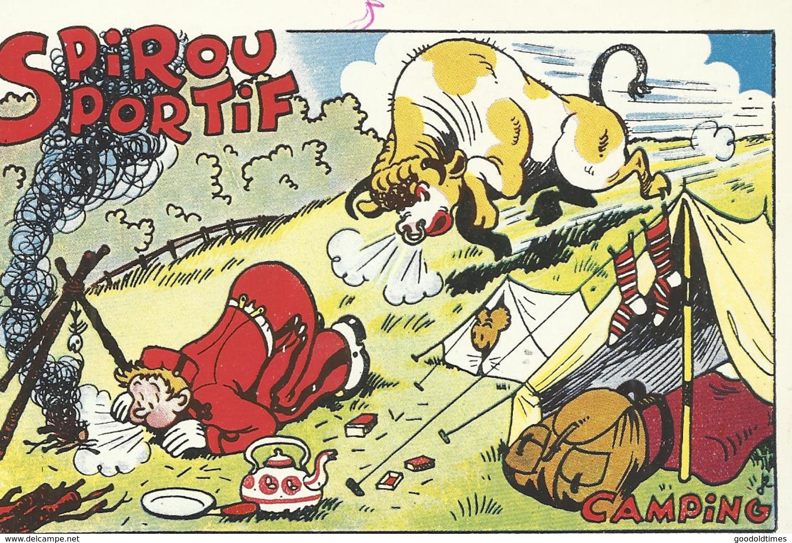 Spirou Sportif Camping  (125) - Bandes Dessinées