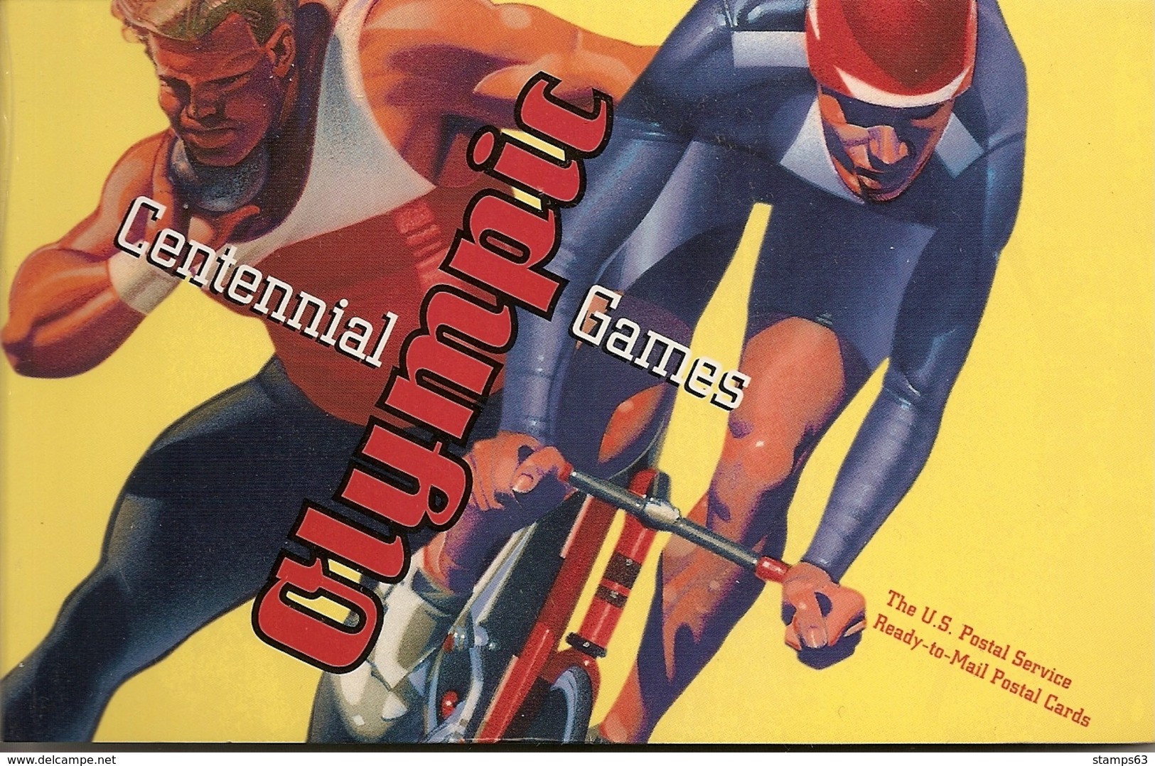 UNITED STATES (USA), Postcardbooklet Olympic Games 1996 - Sonstige & Ohne Zuordnung